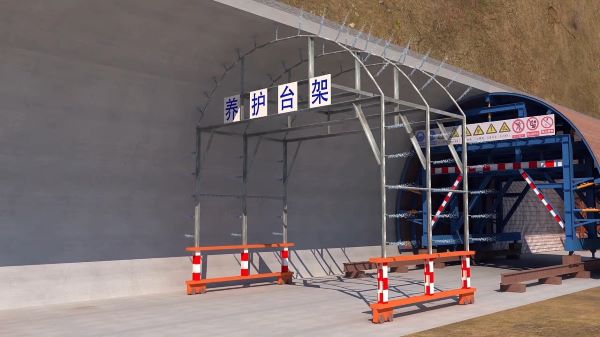 莆田隧道施工动画制作公司 - 隧道施工工艺和施工方法 - 隧道施工汇报动画视频 - bim 工程施工动画